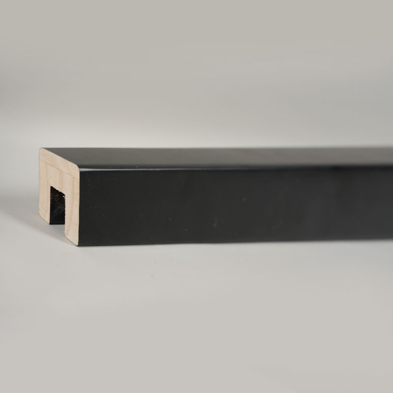 Rampes d'escalier en bois massif (apprêtées et peintes)-Munich 1 1/6' x 1 1/6'